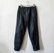 Load image into Gallery viewer, Cedars Leather Cropped Joggers (S/M)