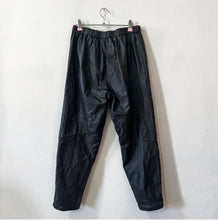 Load image into Gallery viewer, Cedars Leather Cropped Joggers (S/M)