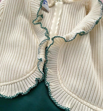 Load image into Gallery viewer, Unique 1960's green & cream dress By Editions. SIZE: No size, best fits S