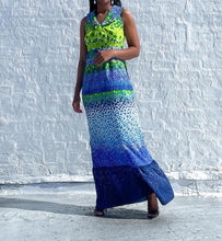 Load image into Gallery viewer, The Cutest Contgincomo Speedy Dress. Zips up the back and is in excellent condition. SIZE: 46, best fits Small Measures approximately: 16" pit to pit / 15" empire waist / 53" length (Measurements taken flat, double where applicable)