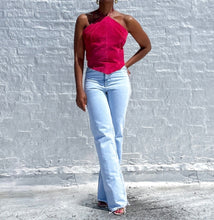 Load image into Gallery viewer, 90s Suede Halter (S)