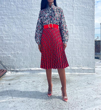 Load image into Gallery viewer, Fitted Plaid Skirt (S)