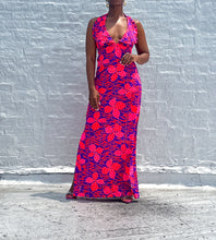Load image into Gallery viewer, Vintage Floral Maxi Dress (S)