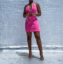 Load image into Gallery viewer, Vintage Halter Dress (S)