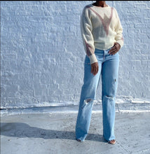 Load image into Gallery viewer, Cute vintage knit sweater By Kasper JL Sport