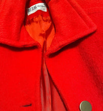 Load image into Gallery viewer, Incredible vintage union labeled Bill Blass swing coat with gold buttons.   SIZE: 10
