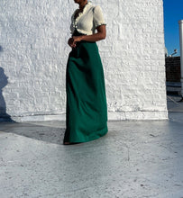 Load image into Gallery viewer, Unique 1960's green & cream dress By Editions. SIZE: No size, best fits S