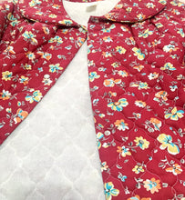 Load image into Gallery viewer, 70's Quilted Bed Jacket (S/M)