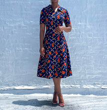 Load image into Gallery viewer, 1970s floral Dress (S)