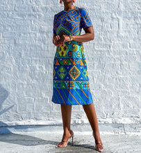 Load image into Gallery viewer, Aztec Vintage Dress (S/M)