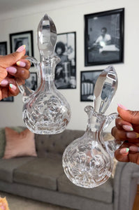 Crystal Cruet with Stopper
