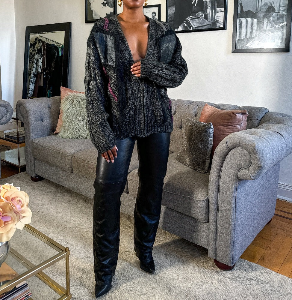 90s Street Scene Cardigan (S)