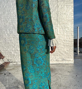 1960s Floral Suit (XS)