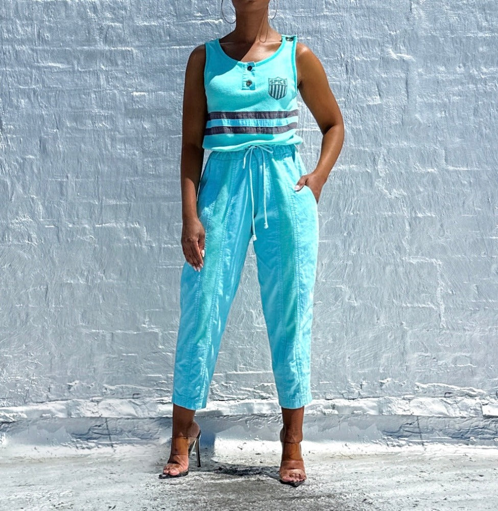 Blue life jumpsuit online