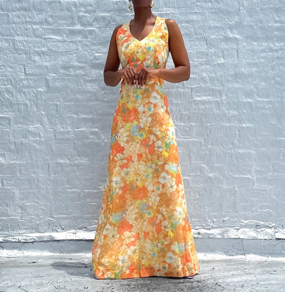 open lace back dress 70s Mango Dress (M) – Gimme Vintage